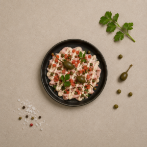 Minibordje vitello tonnato