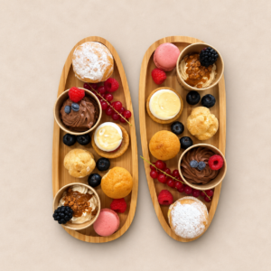 DESSERTPLANKJE VAN HET HUIS